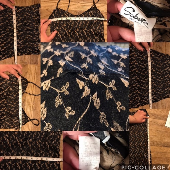 Vintage floral mini dress - Picture 4 of 7